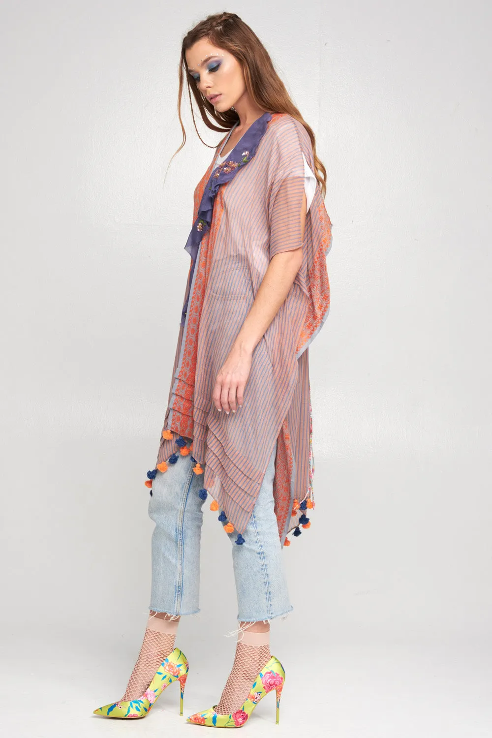 Jackie K. Kimono sold by Aratta product image thumbnail 3