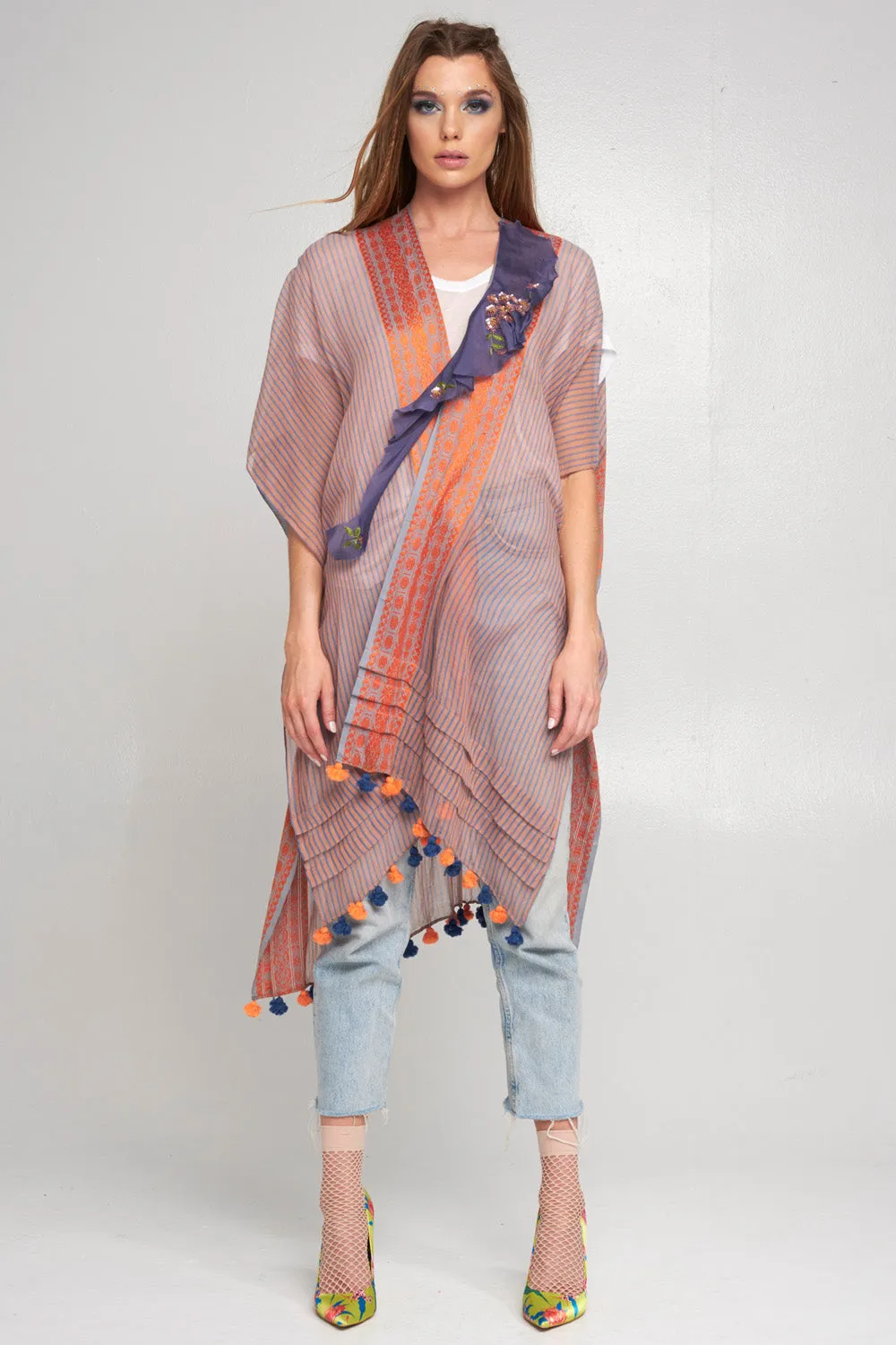 Jackie K. Kimono sold by Aratta