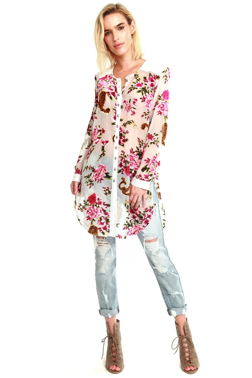 As I Look Tunic sold by Aratta product image thumbnail 3