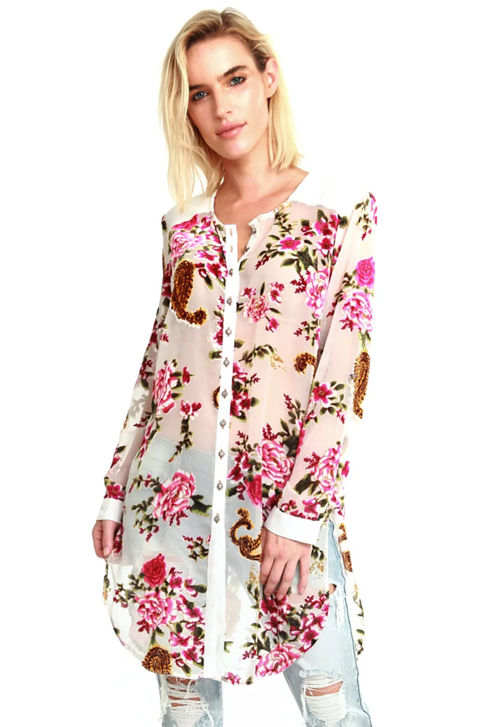 As I Look Tunic sold by Aratta