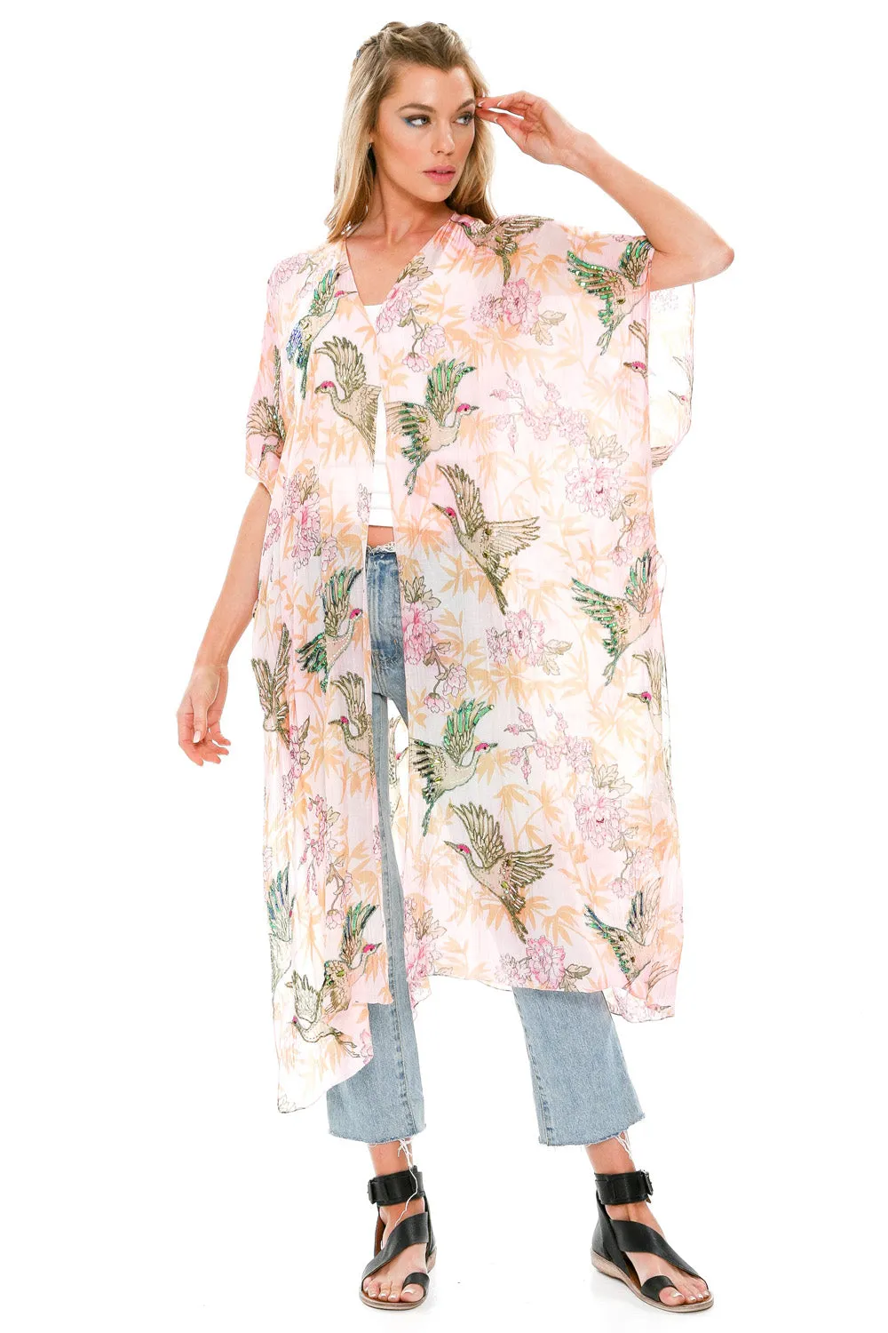 Dream Island Kimono sold by Aratta product image thumbnail 2