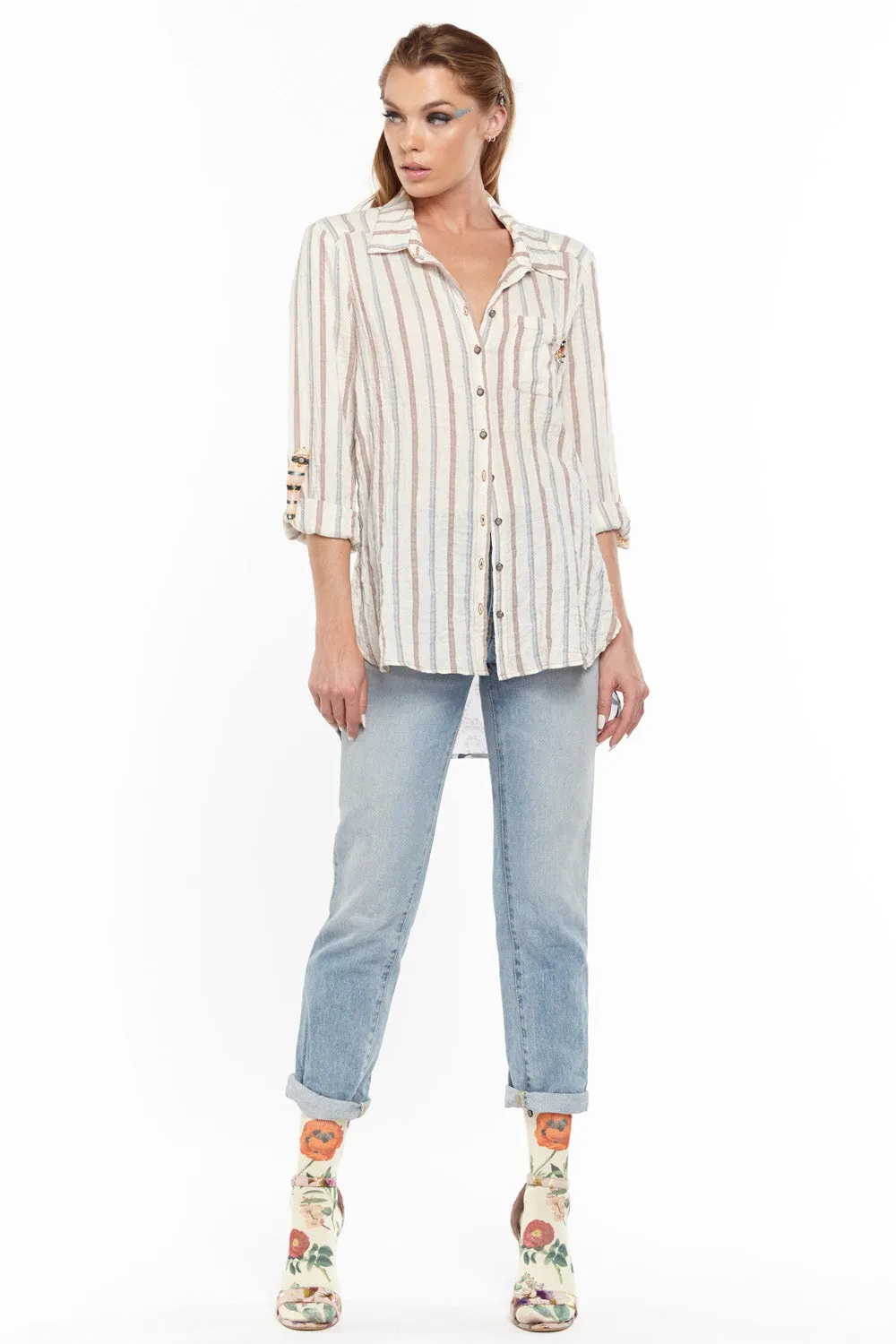 South of France Revamped Shirt sold by Aratta product image thumbnail 5