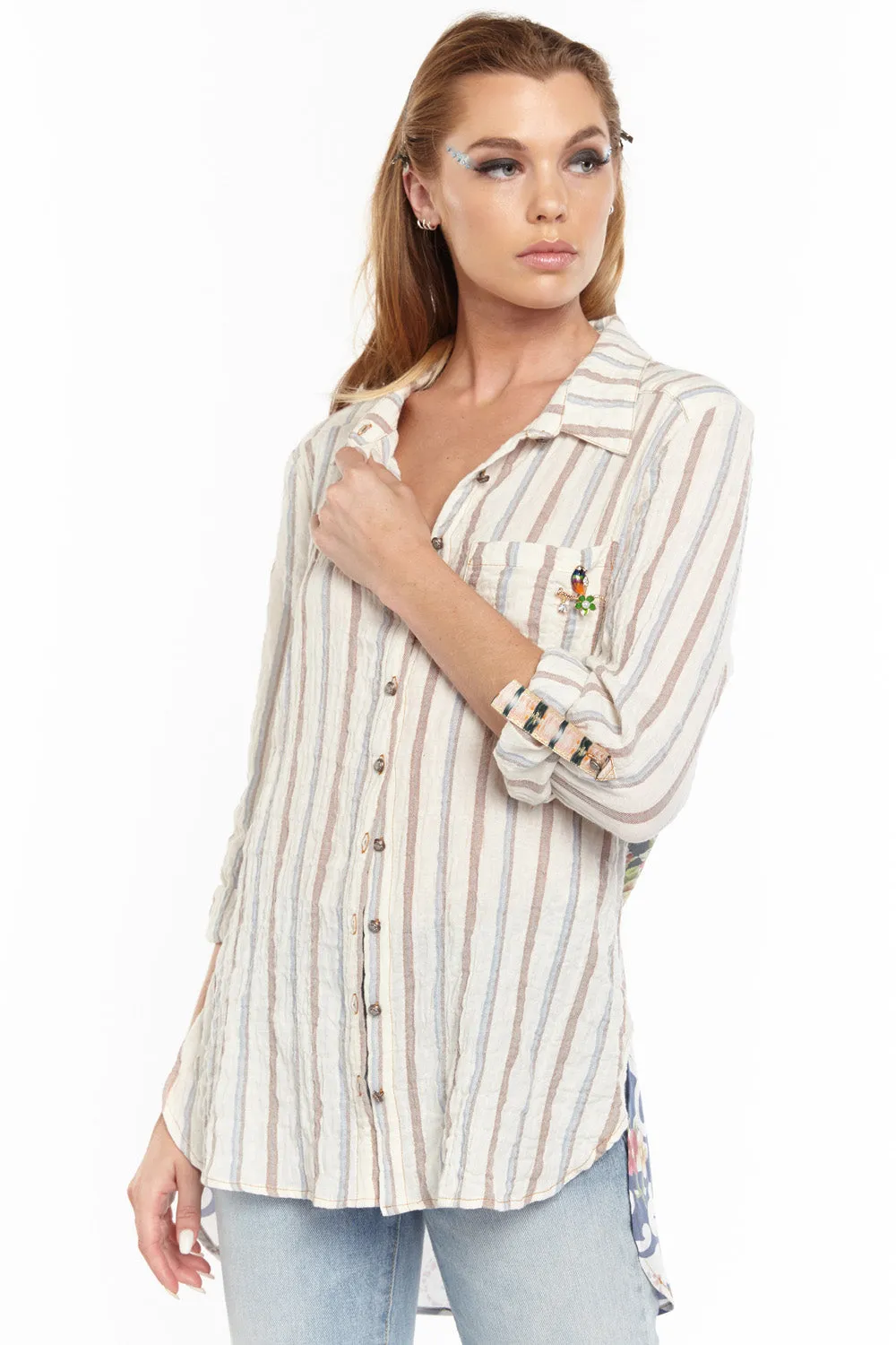 South of France Revamped Shirt sold by Aratta product image thumbnail 2