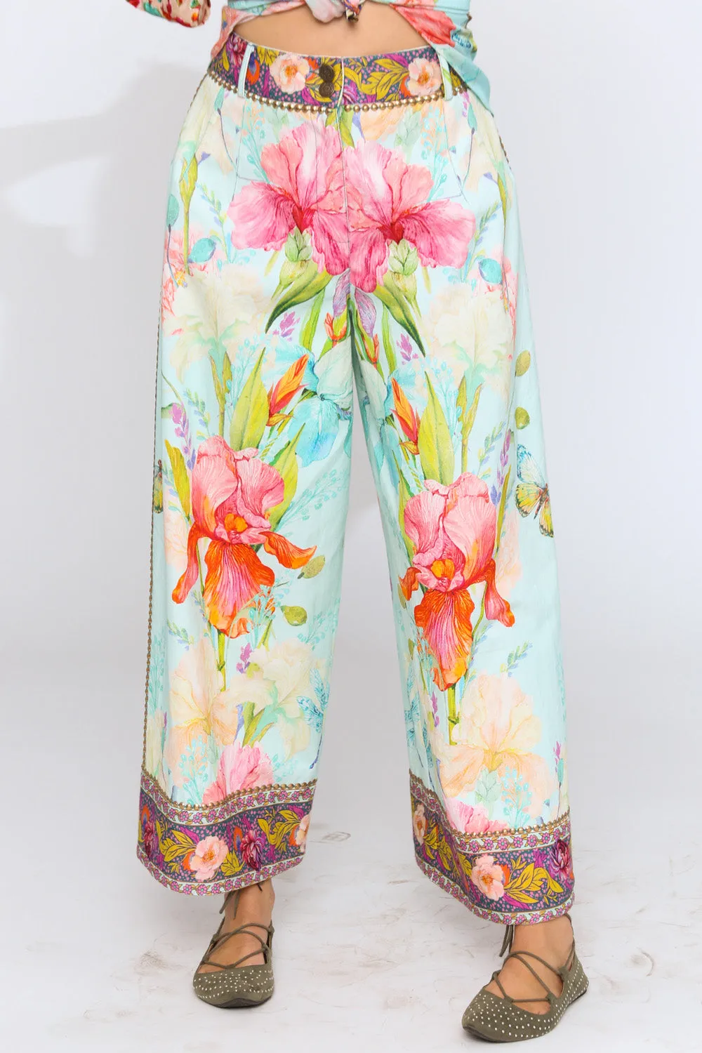 Stunning Florals Pants sold by Aratta product image thumbnail 5