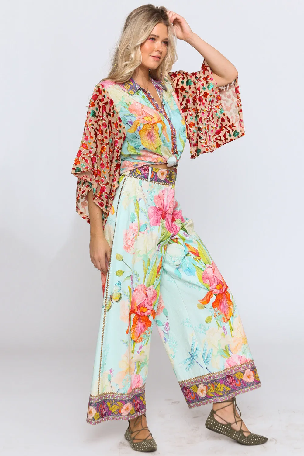 Stunning Florals Pants sold by Aratta product image thumbnail 4