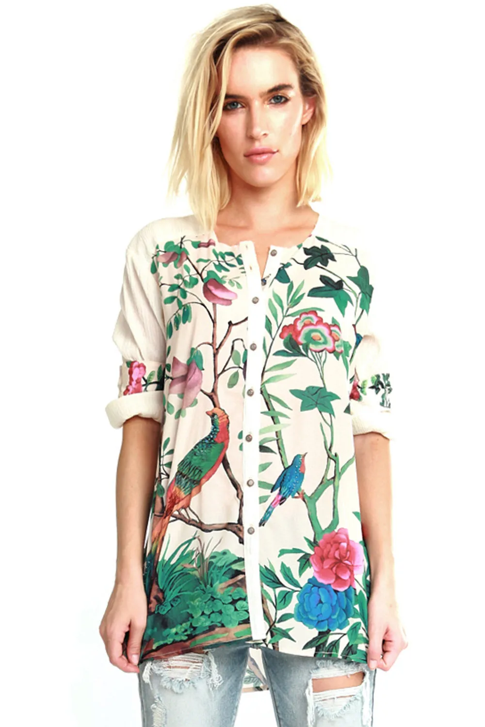 Garden Of Gold Shirt sold by Aratta