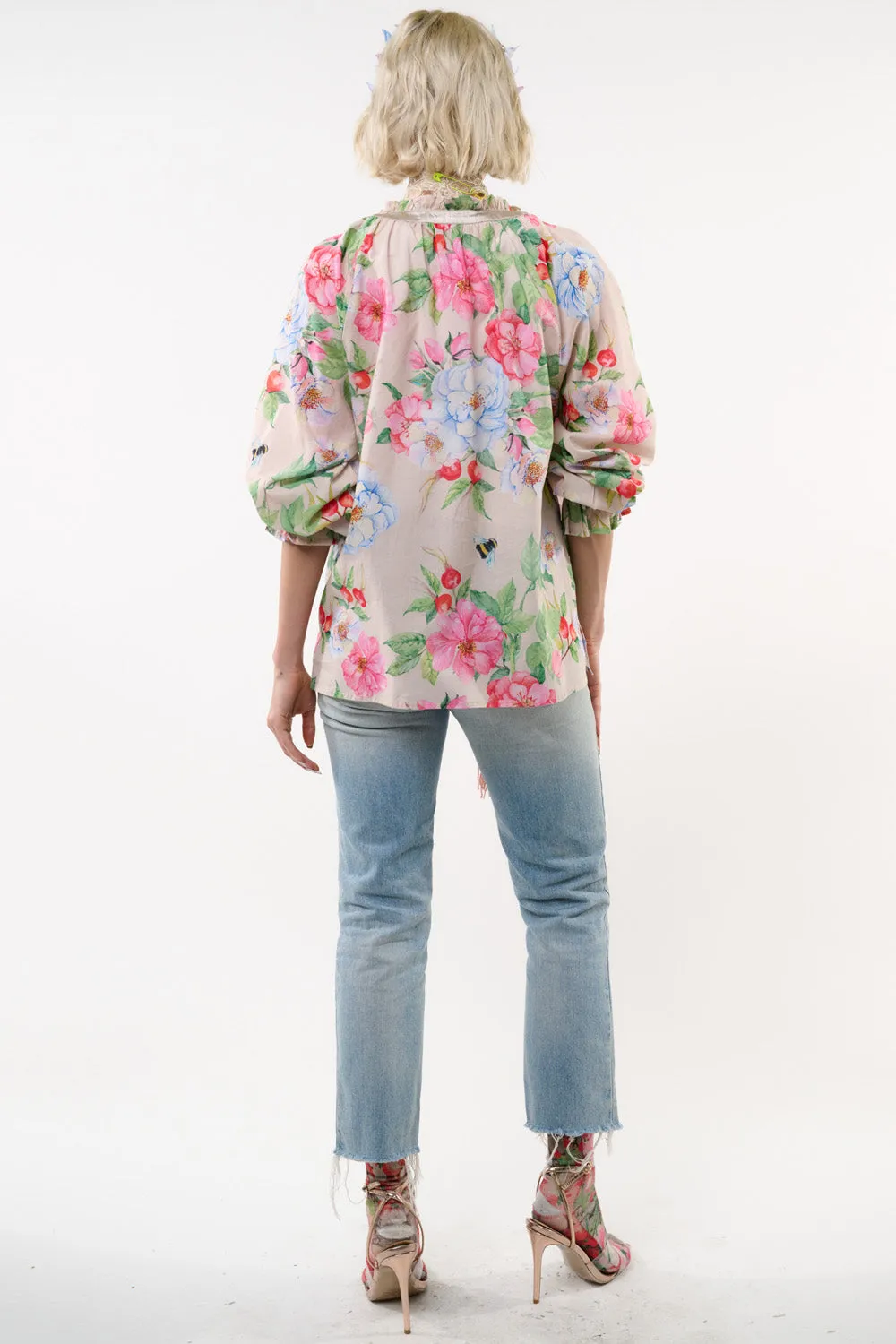 La Ville Rose Blouse sold by Aratta product image thumbnail 4