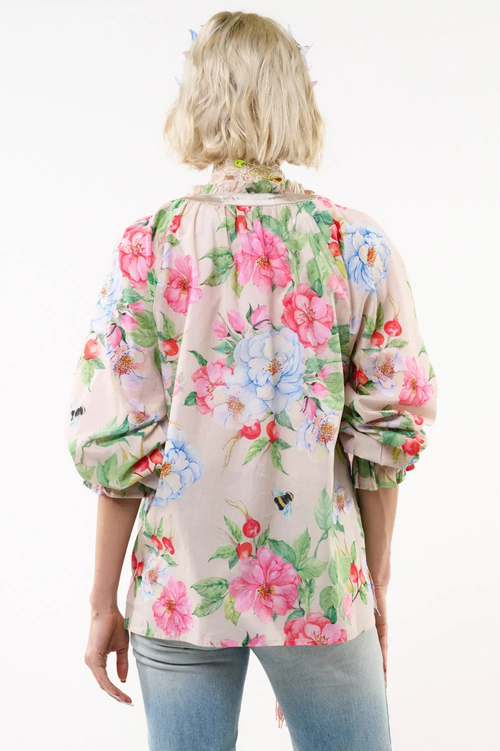 La Ville Rose Blouse sold by Aratta product image thumbnail 2