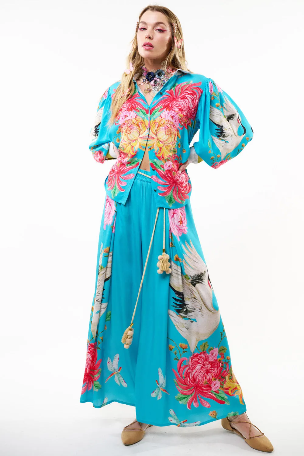 The Legend Of The Crane Shirt sold by Aratta product image thumbnail 3