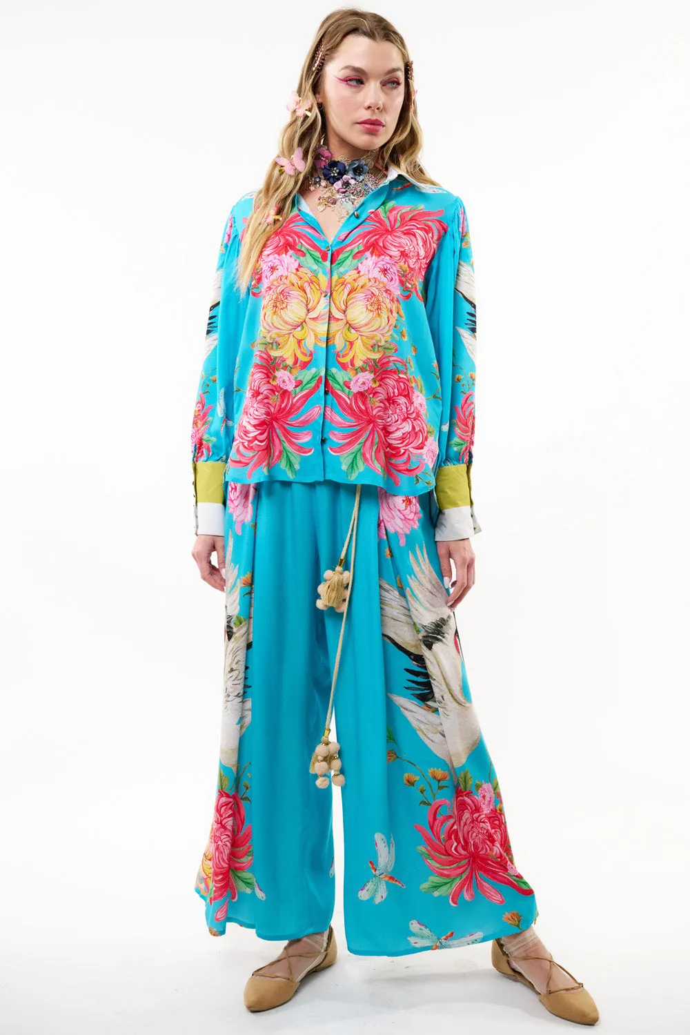 The Legend Of The Crane Shirt sold by Aratta product image thumbnail 4