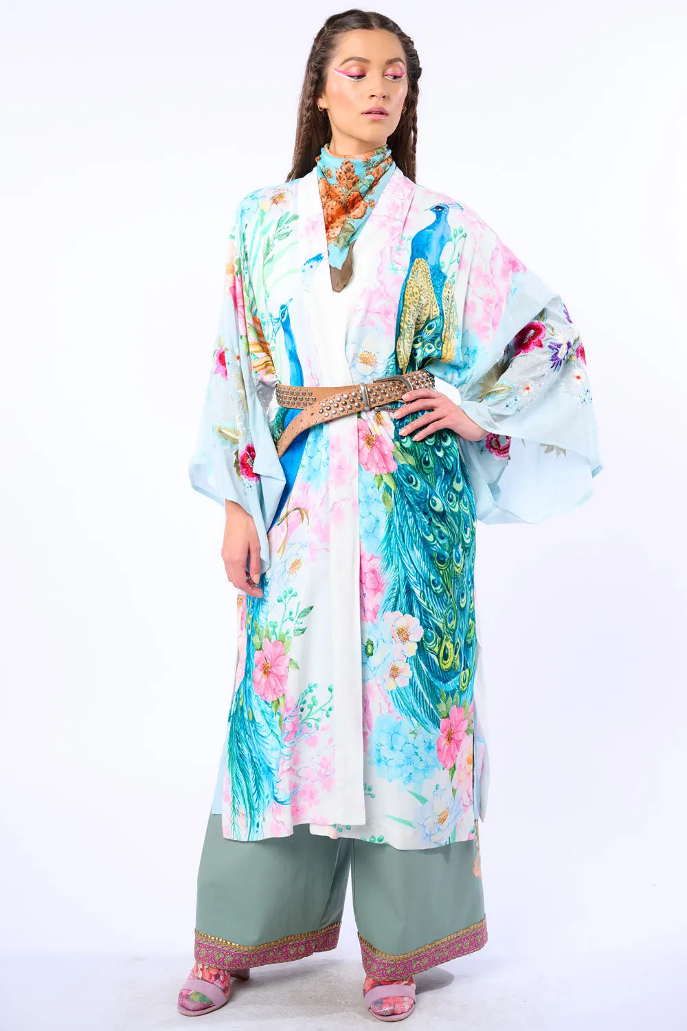 Morning Glory Kimono sold by Aratta product image thumbnail 2