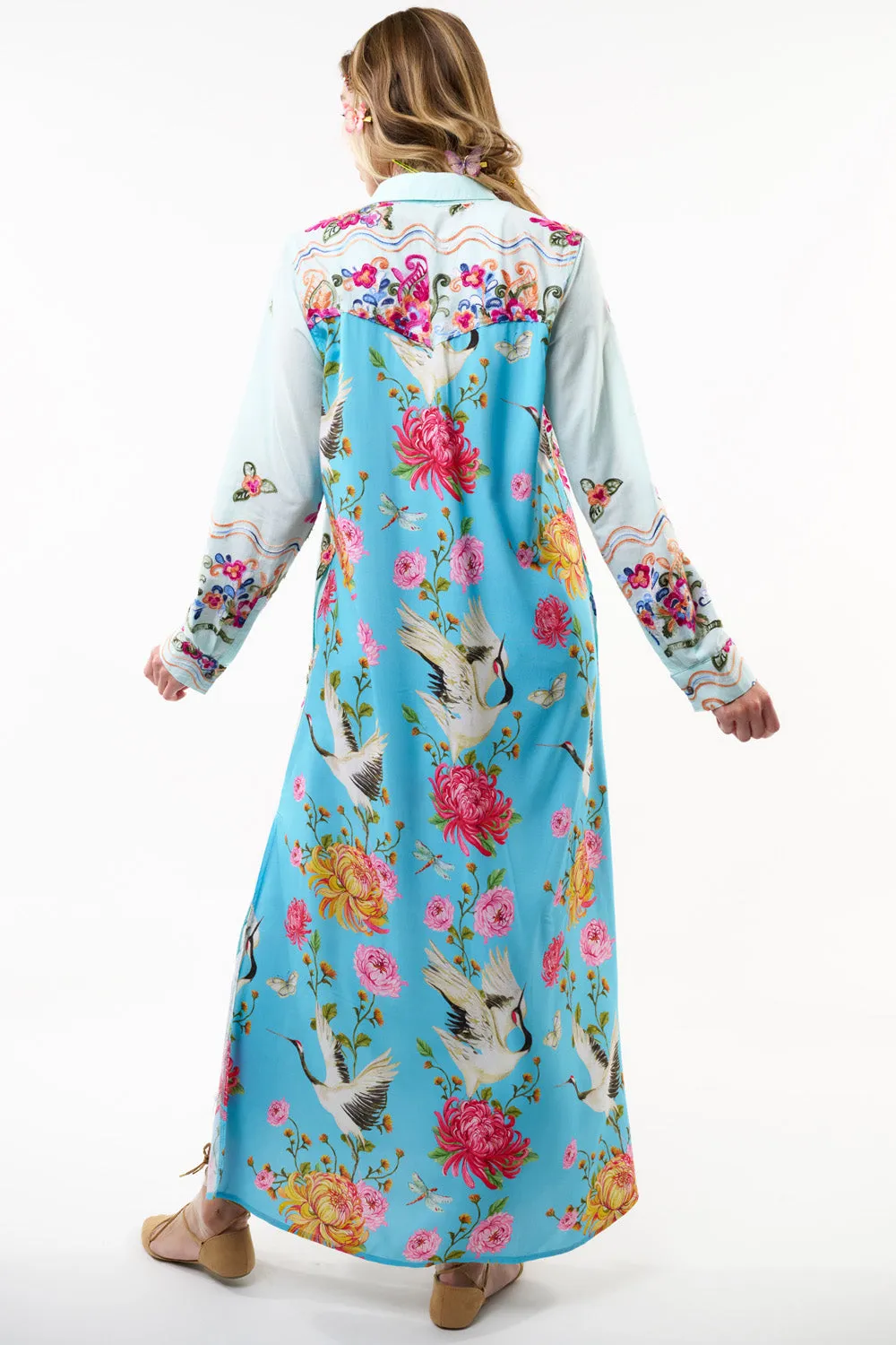 Gianna Maxi Duster sold by Aratta product image thumbnail 5