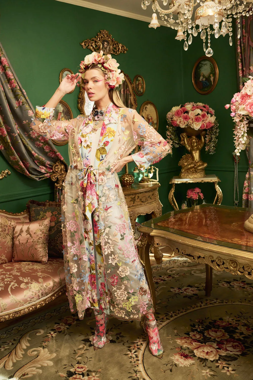 Roman Holiday Duster sold by Aratta product image thumbnail 3