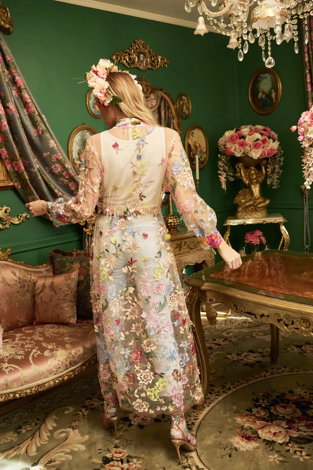 Roman Holiday Duster sold by Aratta product image thumbnail 4