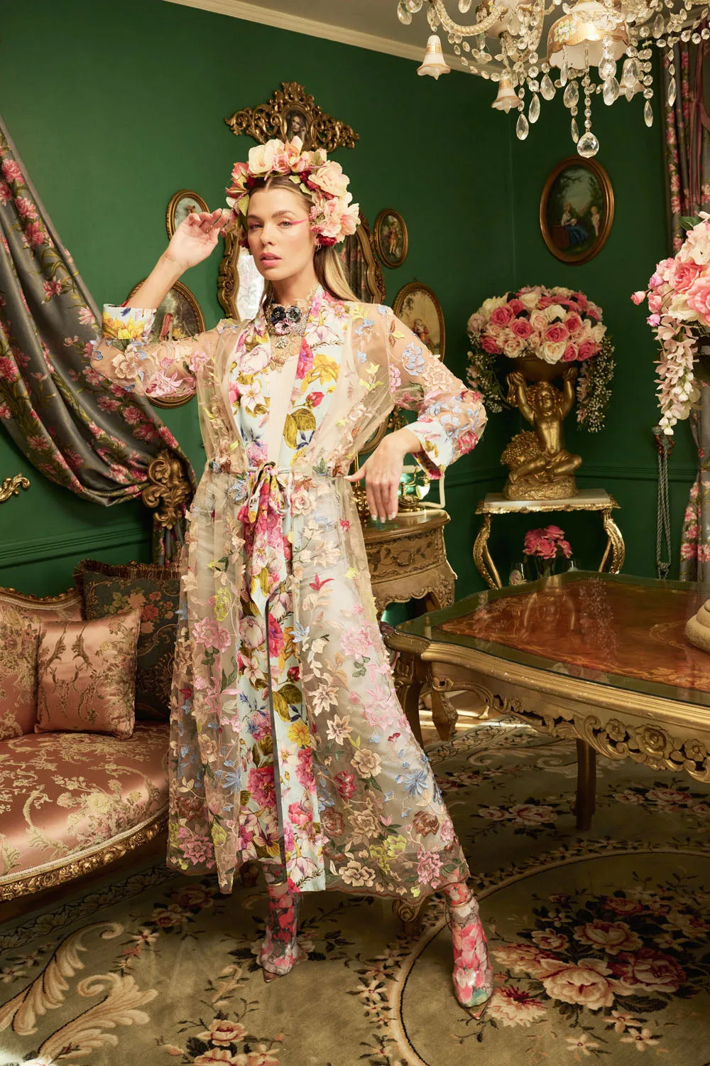 Roman Holiday Duster sold by Aratta product image thumbnail 2