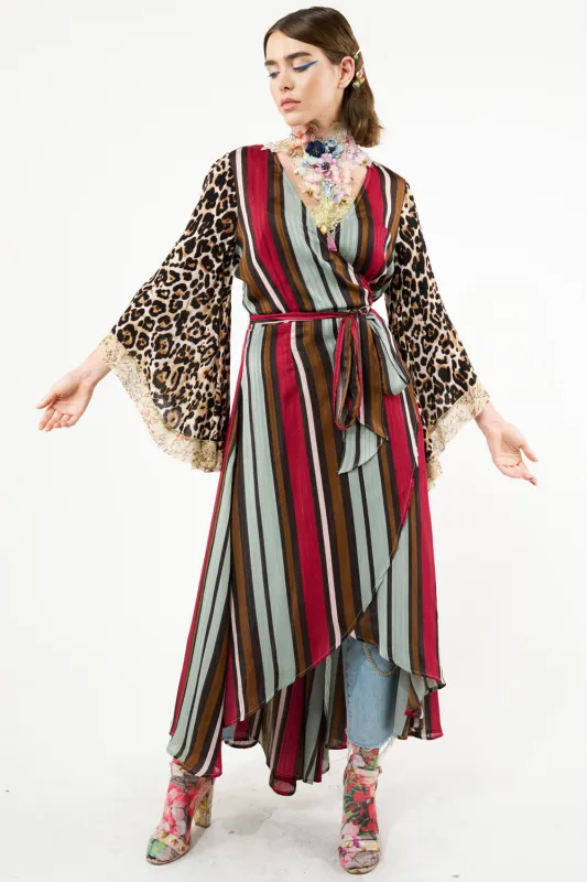 Charlotte Wrap Dress sold by Aratta