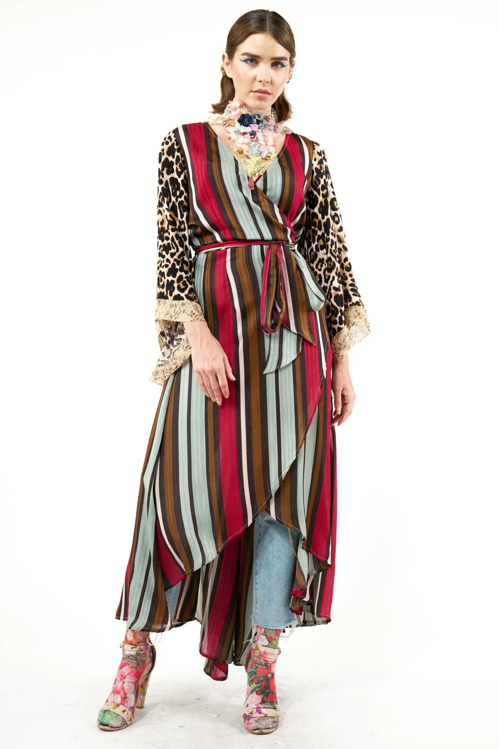 Charlotte Wrap Dress sold by Aratta product image thumbnail 5