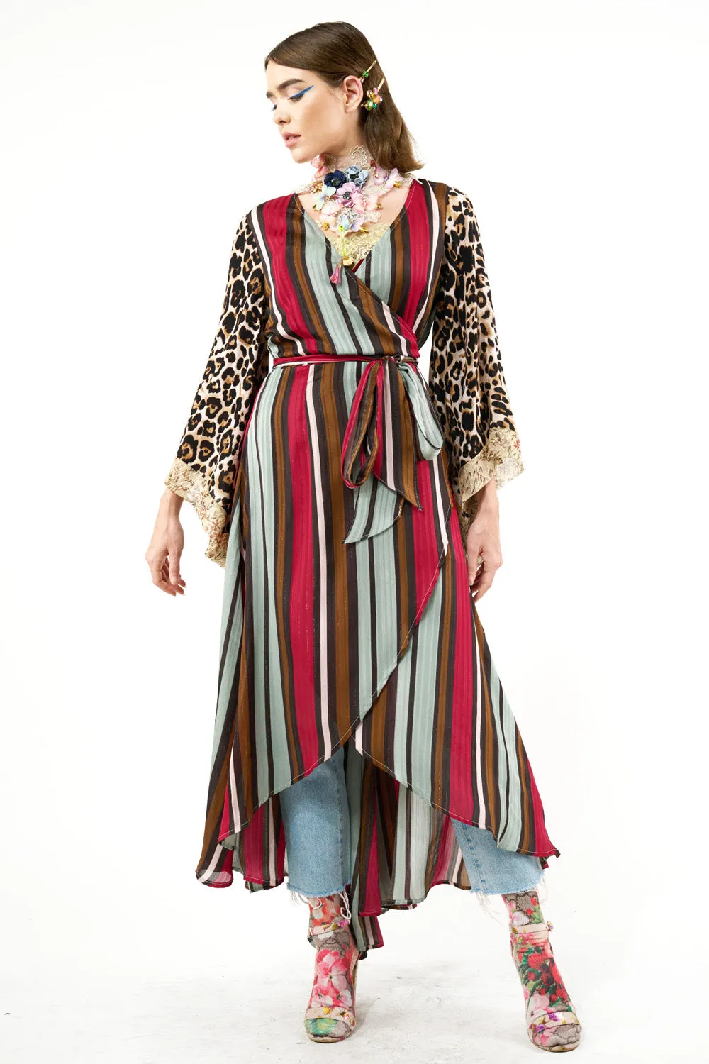 Charlotte Wrap Dress sold by Aratta product image thumbnail 3