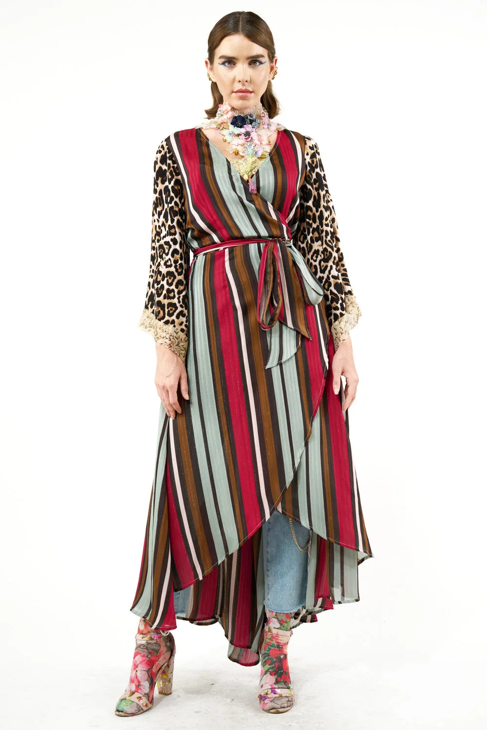 Charlotte Wrap Dress sold by Aratta product image thumbnail 4