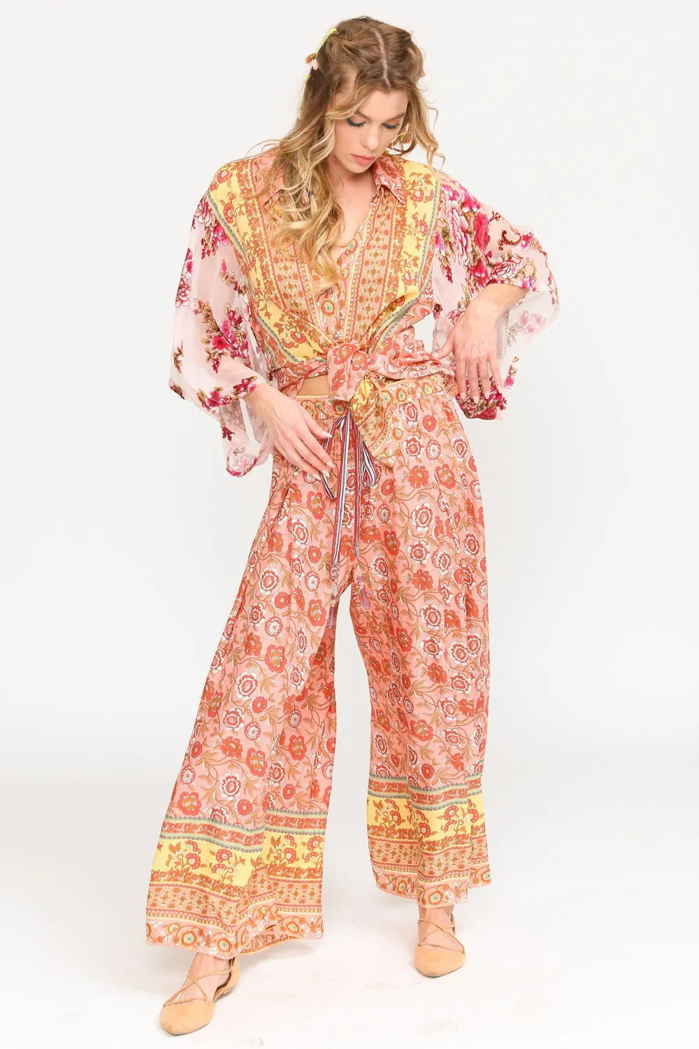 Roses Pants sold by Aratta product image thumbnail 3