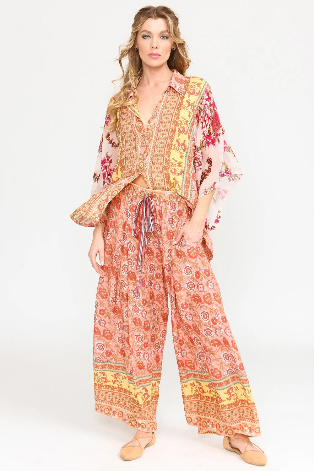 Roses Pants sold by Aratta product image thumbnail 2
