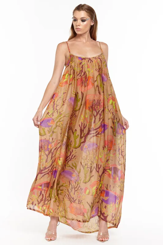 Ocean Breeze Dress sold by Aratta