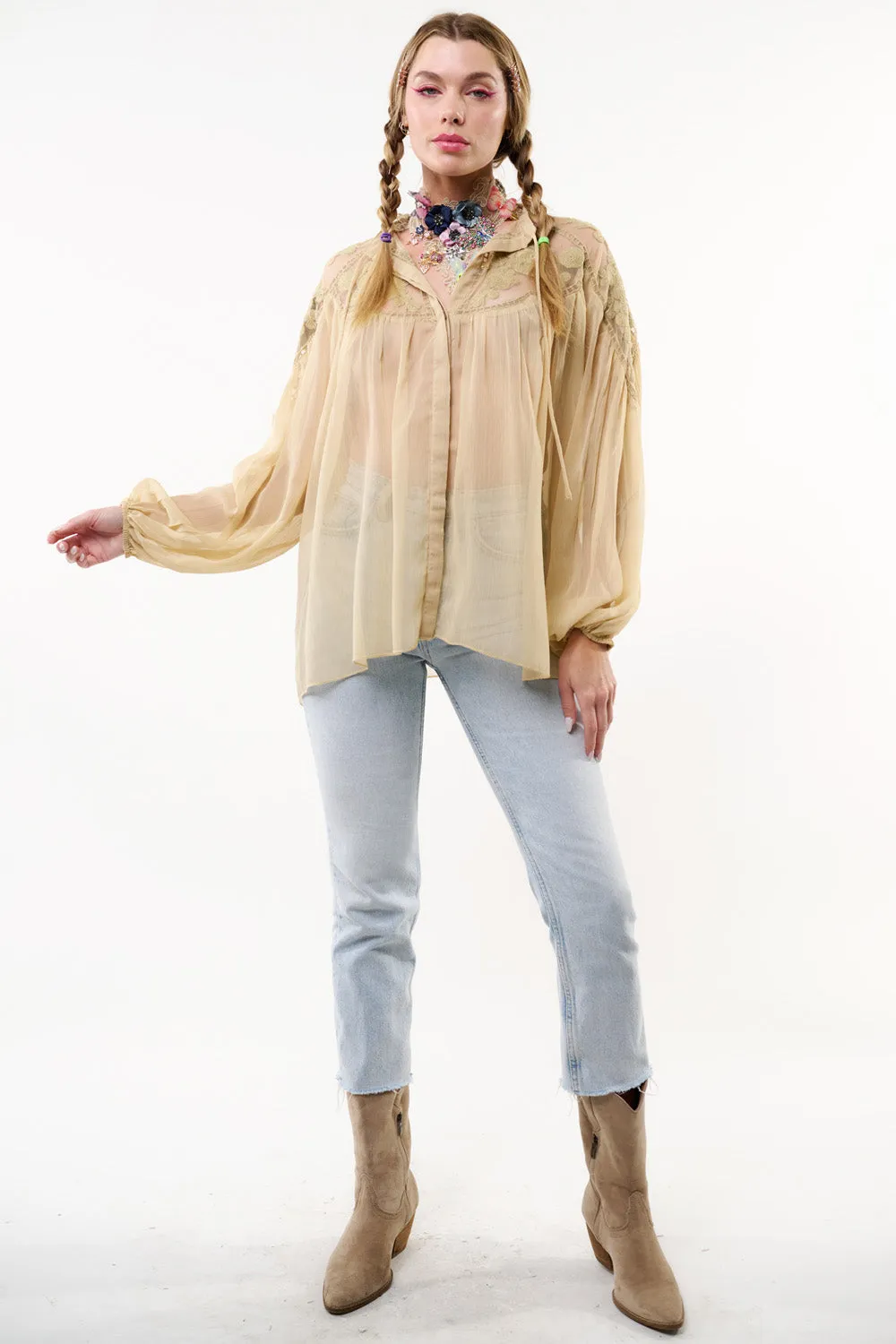 Camellia Top sold by Aratta product image thumbnail 3