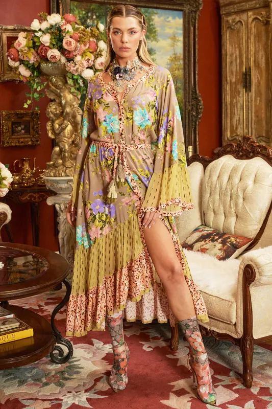 Autumn In La Maxi Dress sold by Aratta