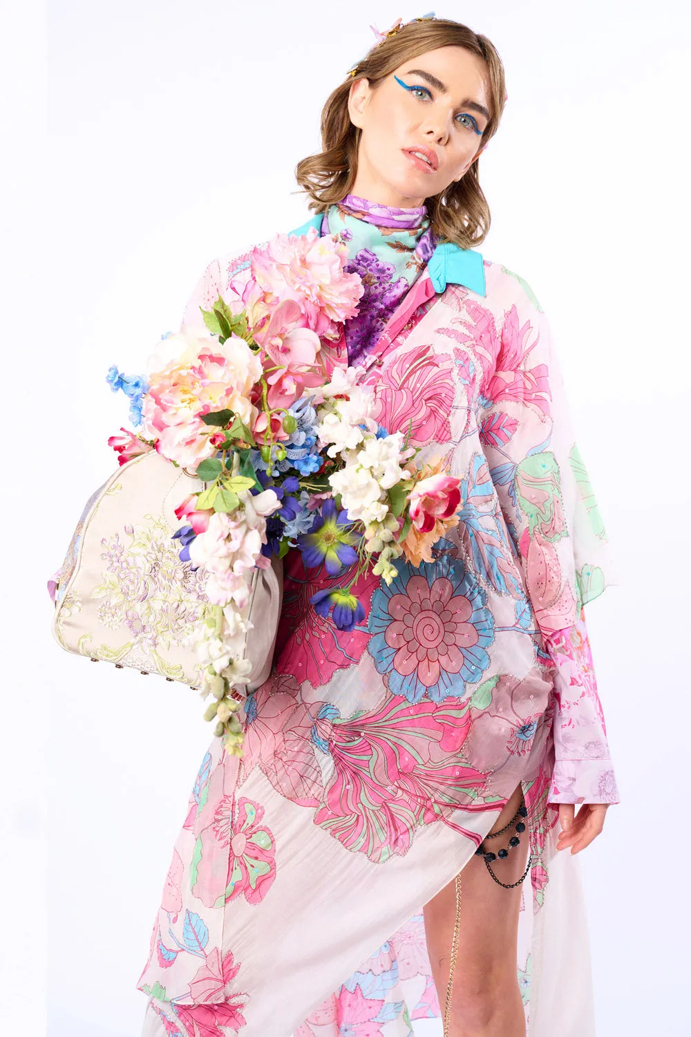 Icy Fairy Kimono sold by Aratta product image thumbnail 4