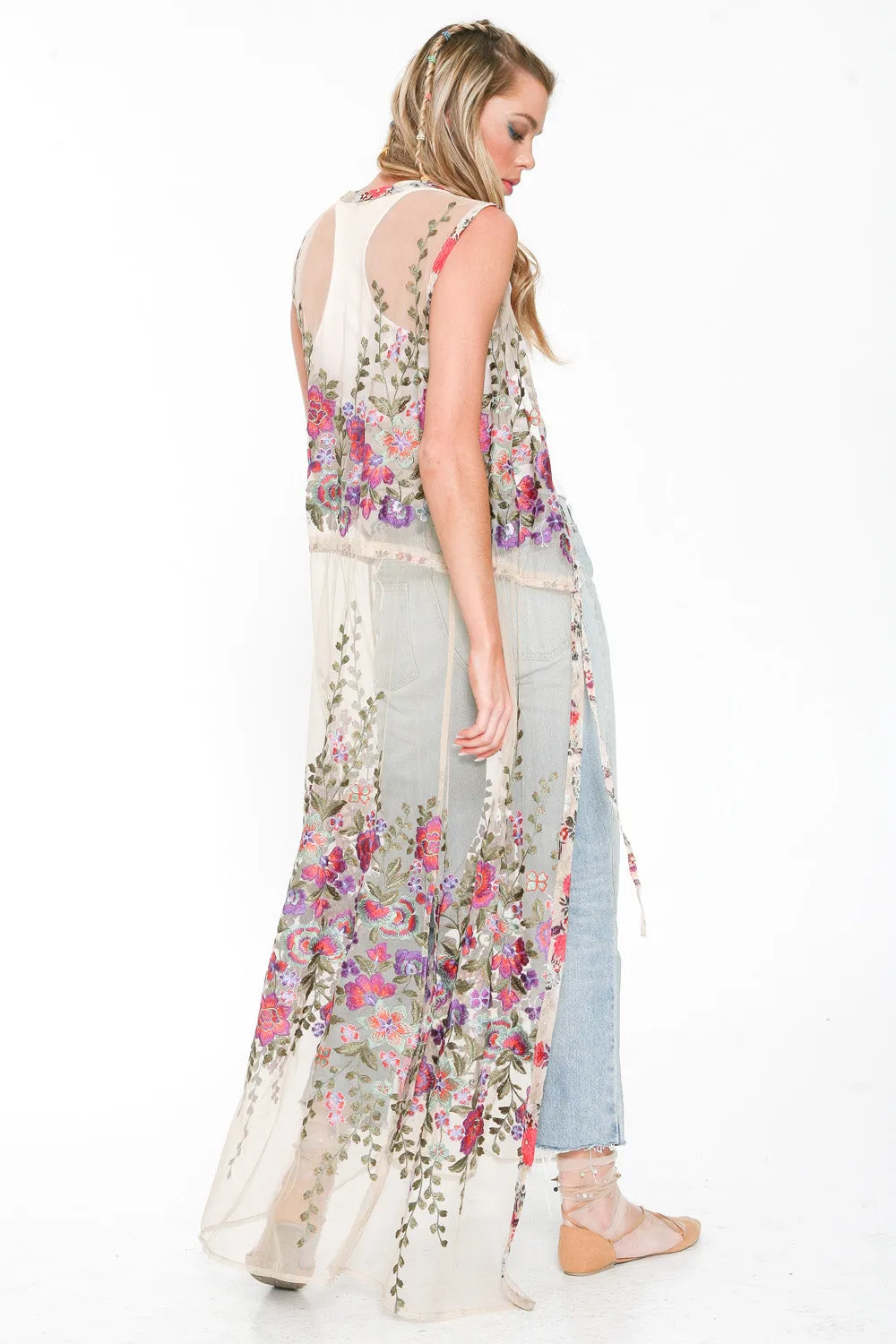 Eternally Beautiful Maxi Dress sold by Aratta product image thumbnail 5