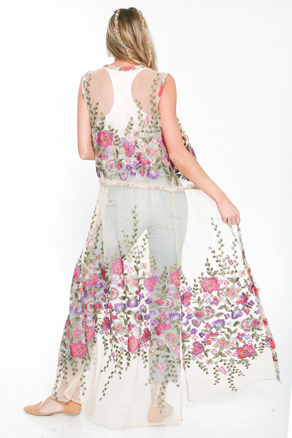 Eternally Beautiful Maxi Dress sold by Aratta product image thumbnail 4
