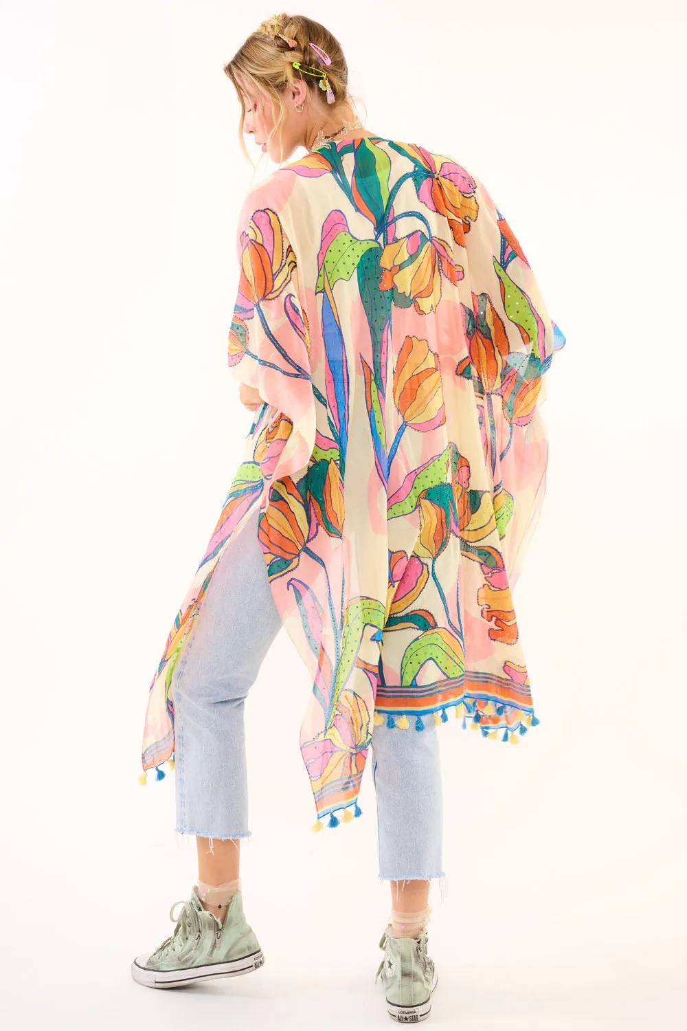 Petra Kimono sold by Aratta product image thumbnail 4