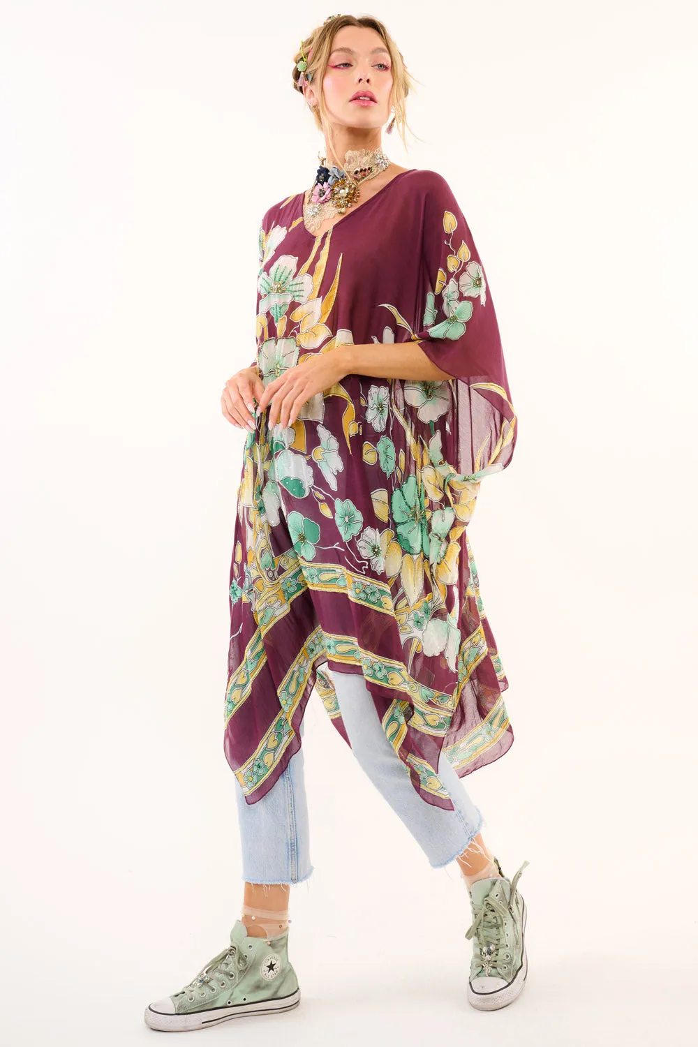 Hard To Resist Embellished Kimono sold by Aratta product image thumbnail 3