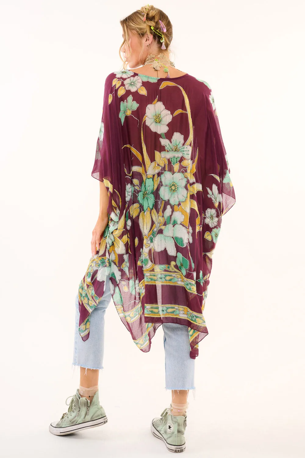 Hard To Resist Embellished Kimono sold by Aratta product image thumbnail 5
