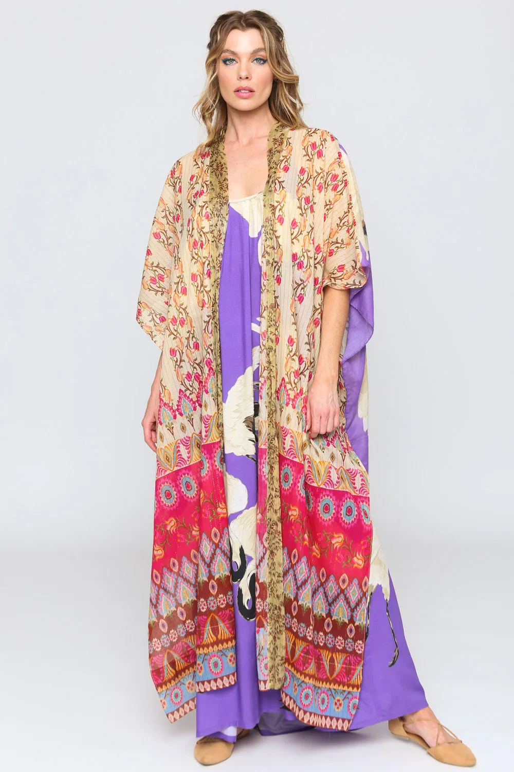 Obsessed Kimono sold by Aratta product image thumbnail 3