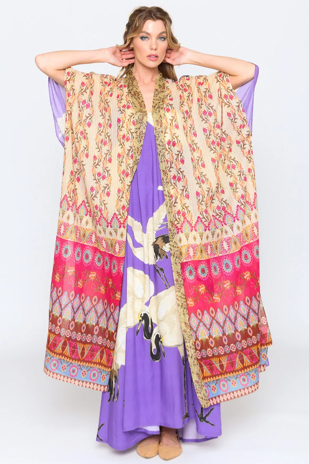 Obsessed Kimono sold by Aratta product image thumbnail 2