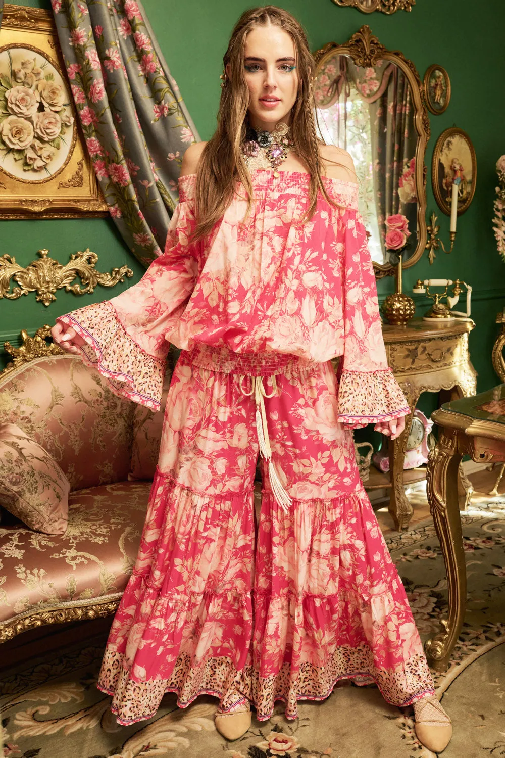 Fairy Rose Pants sold by Aratta