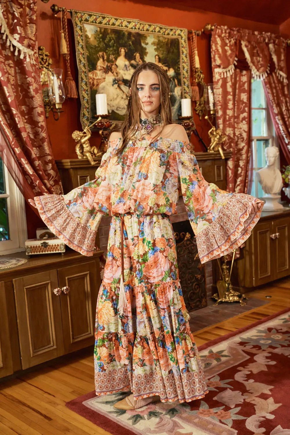 Floral Dreams Pants sold by Aratta product image thumbnail 4