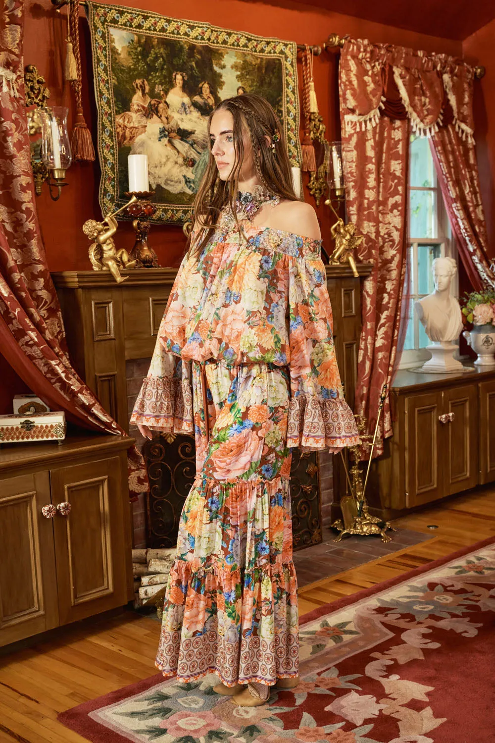 Floral Dreams Pants sold by Aratta product image thumbnail 5