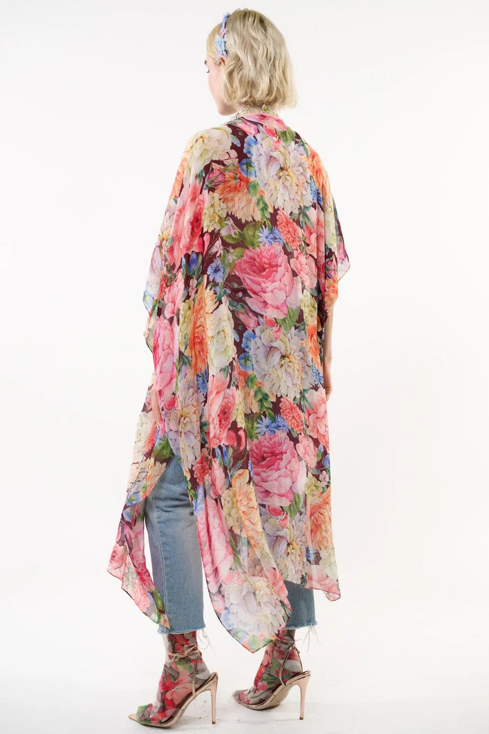 Floral Dreams Kimono sold by Aratta product image thumbnail 5