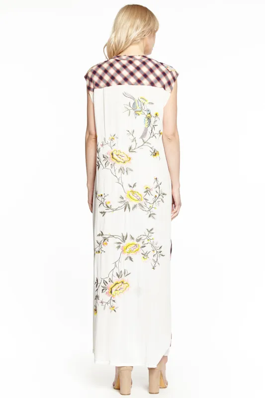 Madeline Maxi Duster sold by Aratta