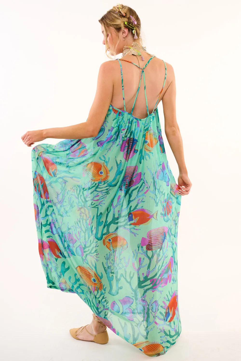 Ocean Breeze Dress sold by Aratta product image thumbnail 3