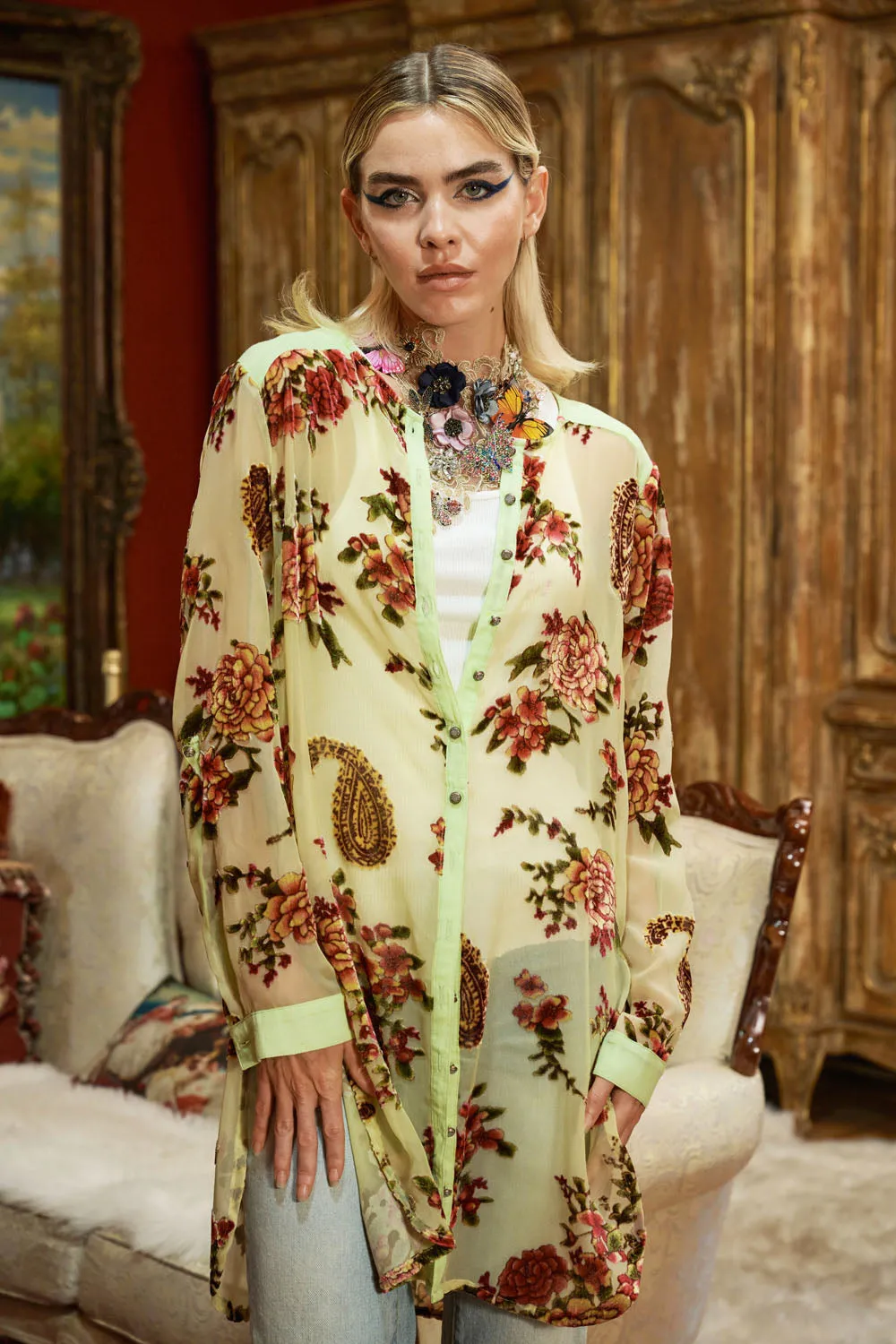 Dreamy Velvet Tunic sold by Aratta product image thumbnail 2