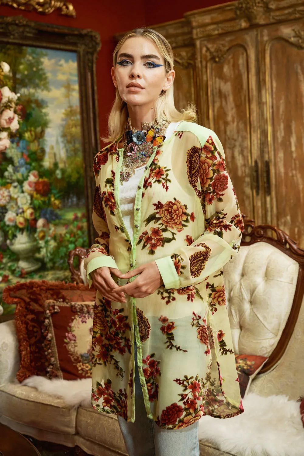 Dreamy Velvet Tunic sold by Aratta product image thumbnail 5