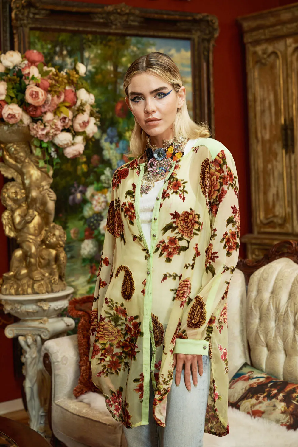 Dreamy Velvet Tunic sold by Aratta product image thumbnail 4