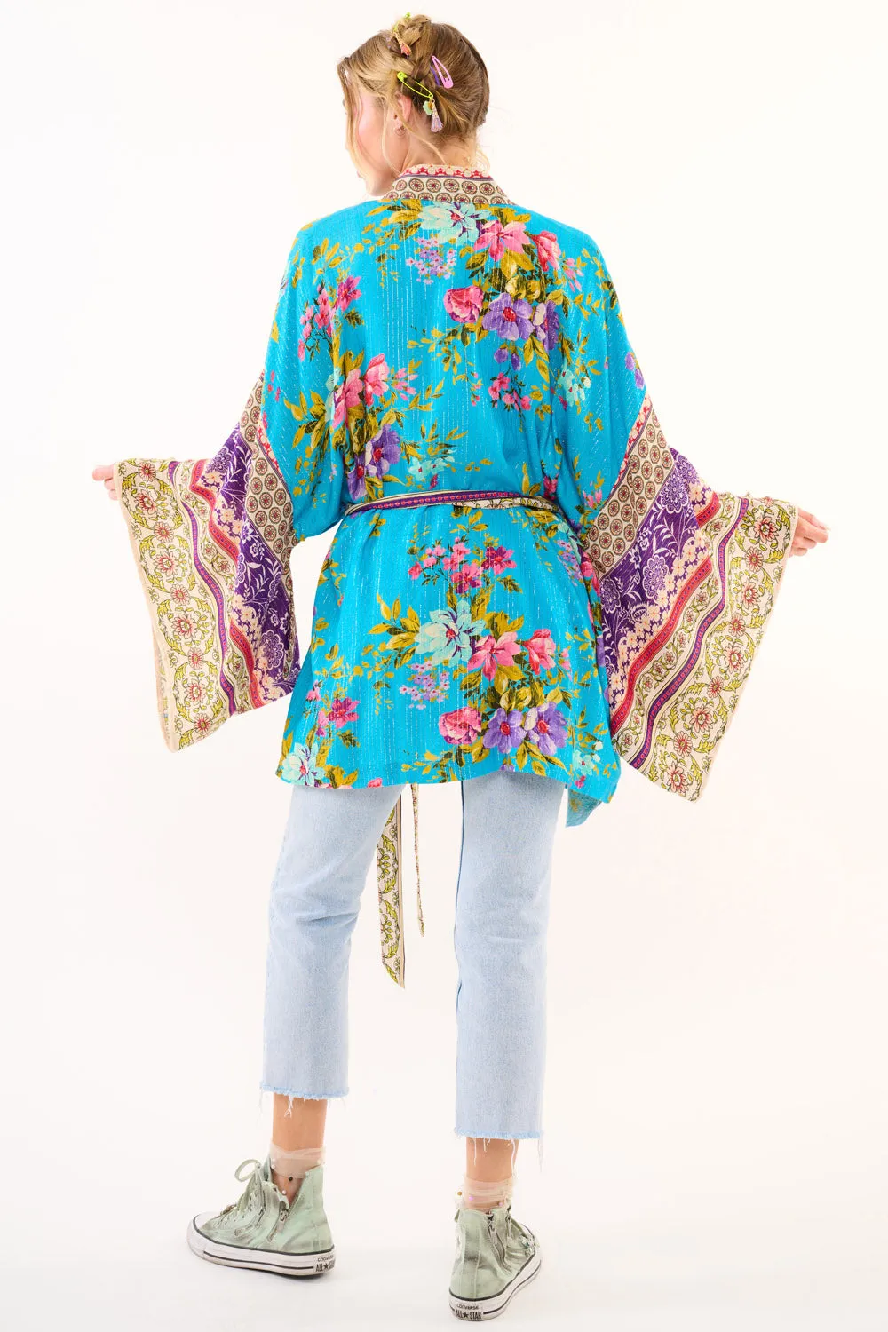 Garden of Eden Kimono sold by Aratta product image thumbnail 4