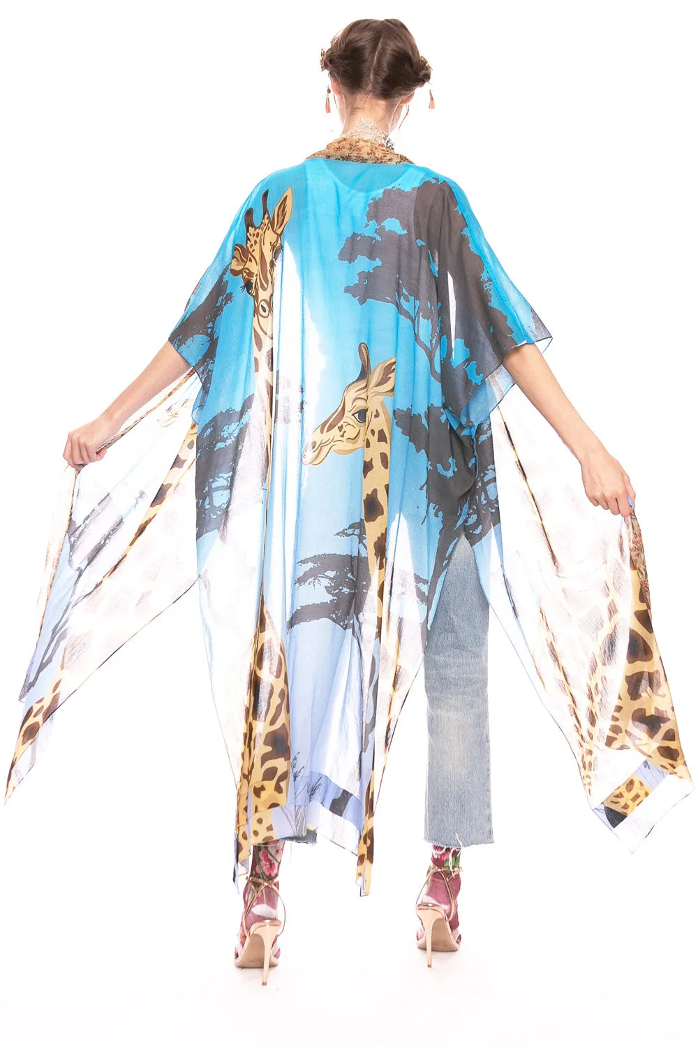 Safari Babe Kimono sold by Aratta product image thumbnail 2