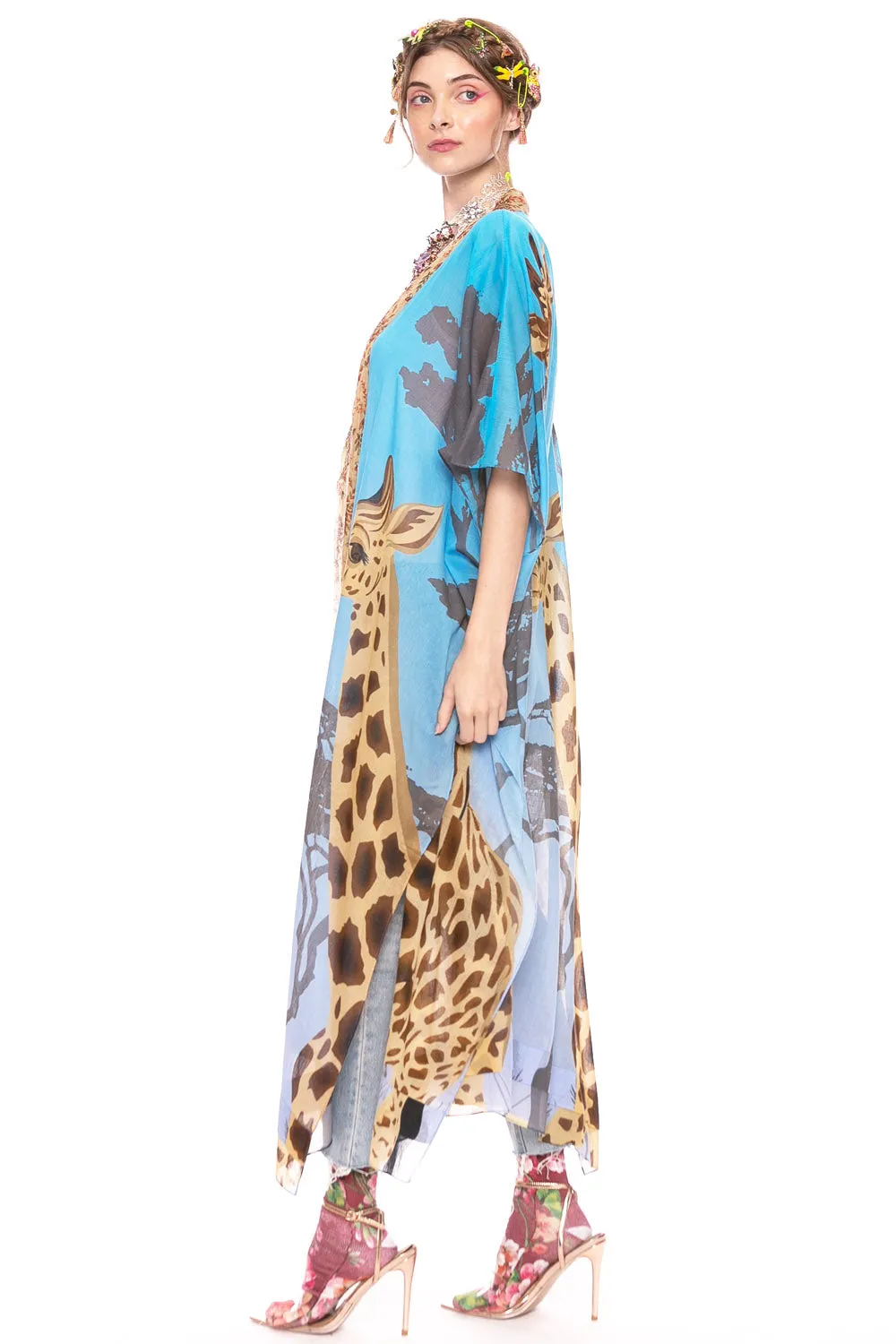 Safari Babe Kimono sold by Aratta product image thumbnail 3