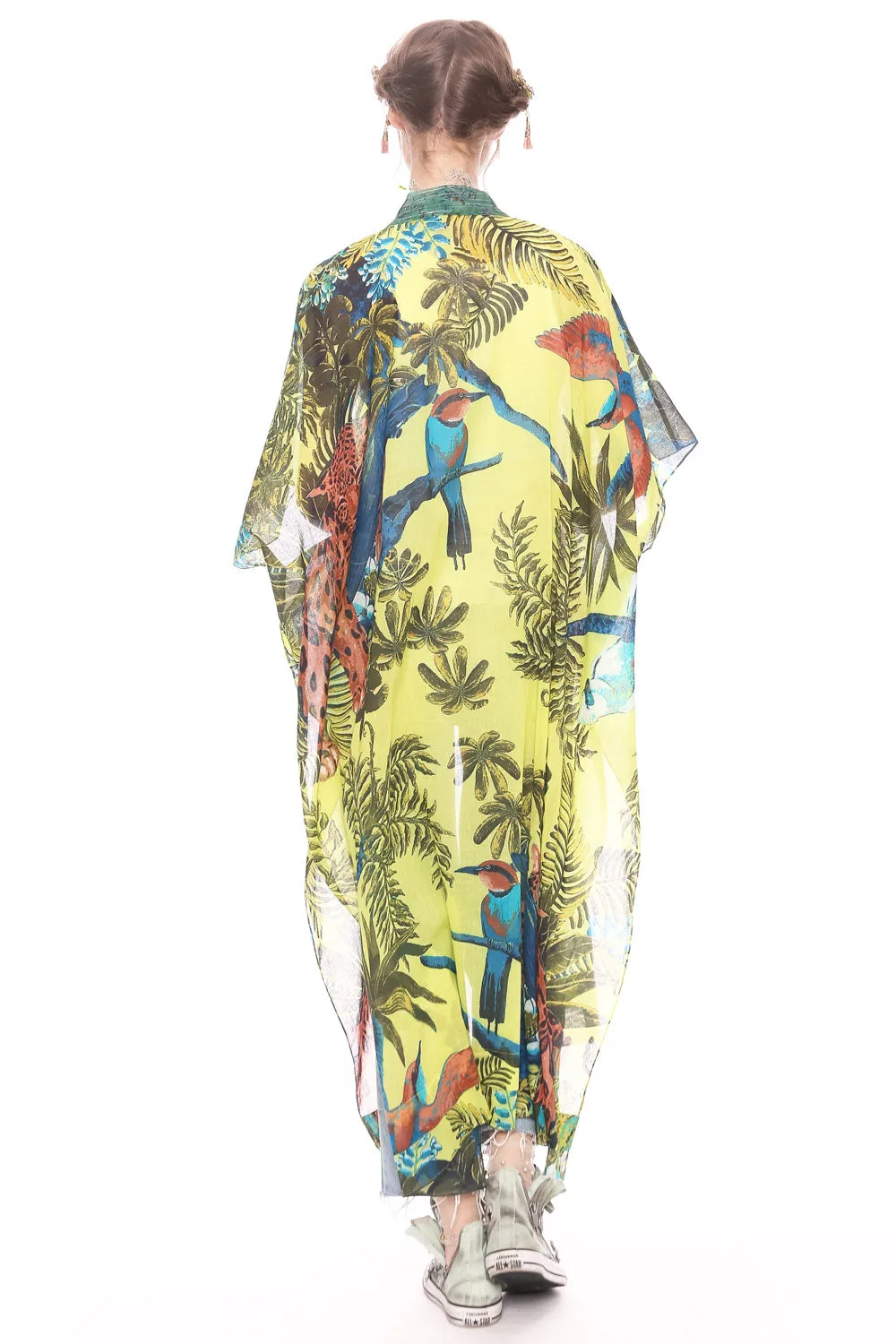 Wild Nights Maxi Kimono sold by Aratta product image thumbnail 3