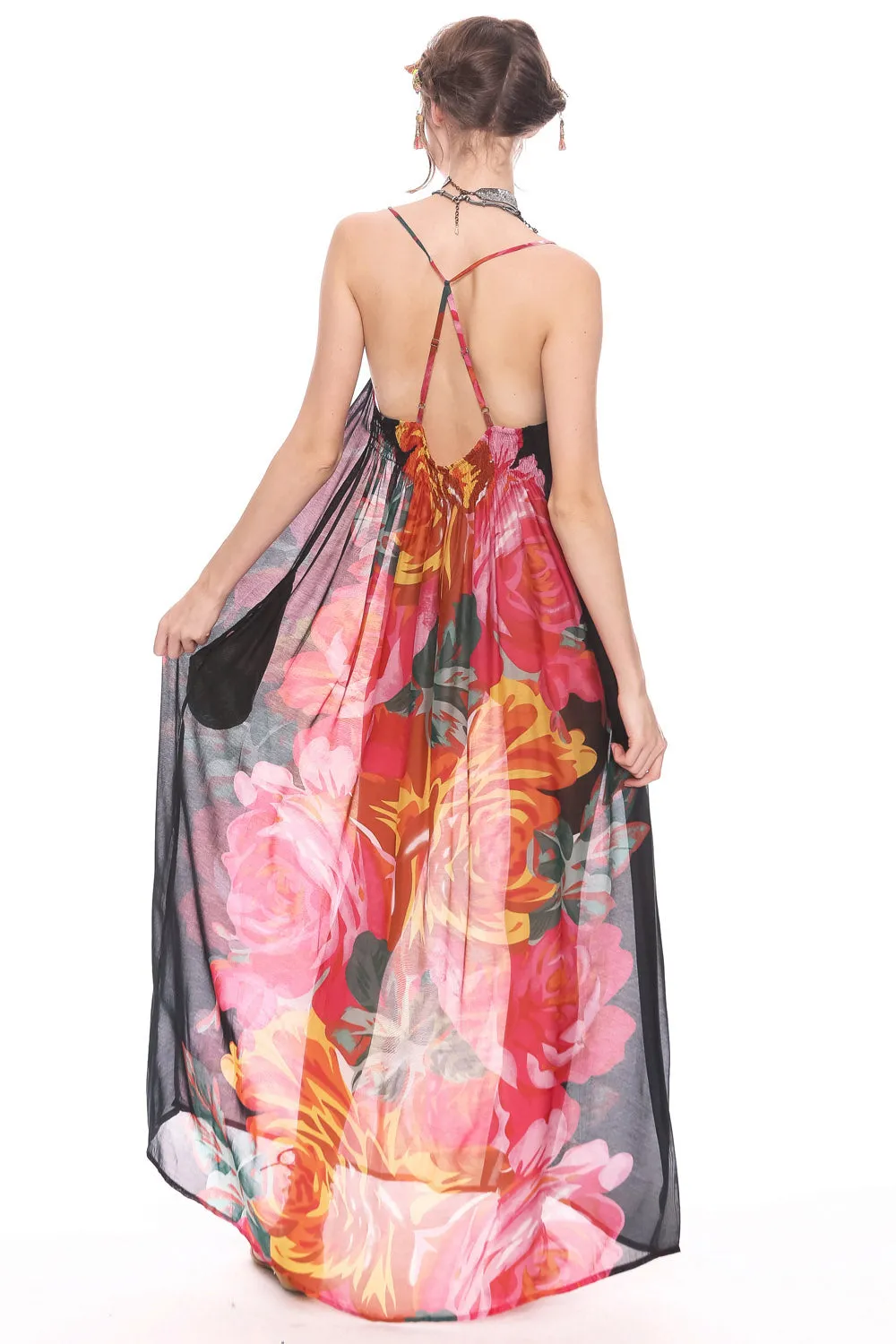 Exotic Maxi Dress sold by Aratta product image thumbnail 3